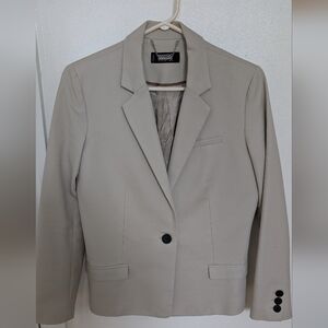 Mango women's fitted suit blazer